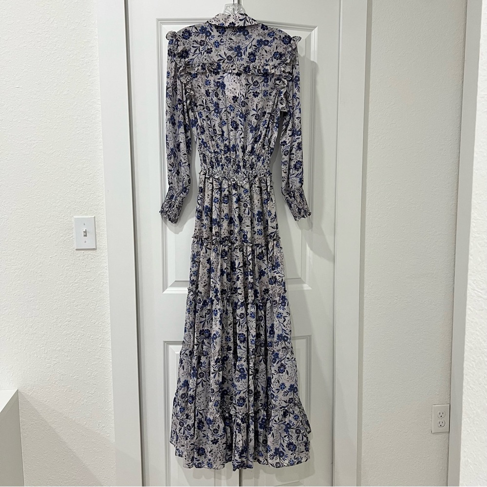 Misa Los Angeles Aydeniz Maxi Dress Floral Print Boho Dress Size XS/S - Picture 13 of 13